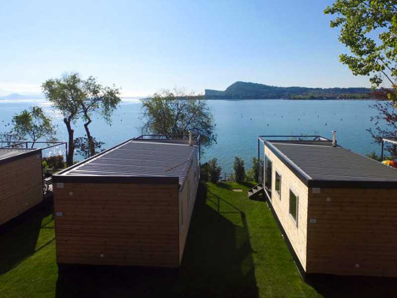 Camping du Lac de Garde avec appartements, bungalows, chalets et maxi caravanes 