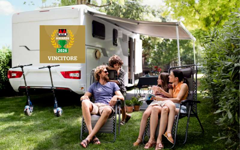 EUROPA SILVELLA VINDER ACSI AWARD 2026: BEDSTE CAMPERPLADSER I ITALIEN