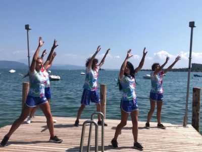 Chocolade Campeggio Lago di Garda Animazione baby dance mini disco 