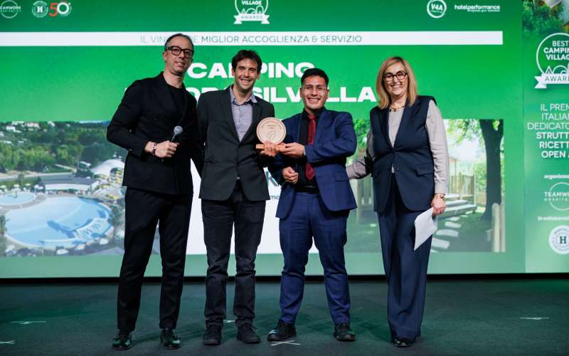 EUROPA SILVELLA PREMIATA PER L'ECCELLENZA NELL'ACCOGLIENZA