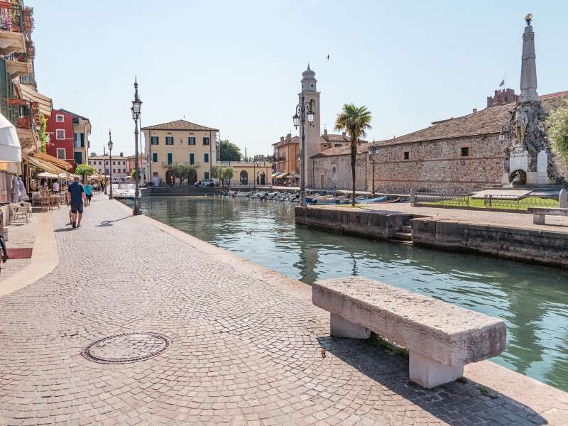 Lazise's main square