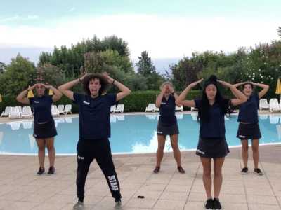 Head, Shoulders, Knee & Toe Campeggio Lago di Garda Animazione baby dance mini disco 