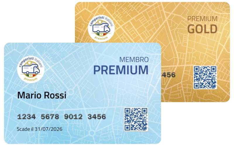 CAMPERISTI ITALIANI CAMPINGCARD LAKE GARDA