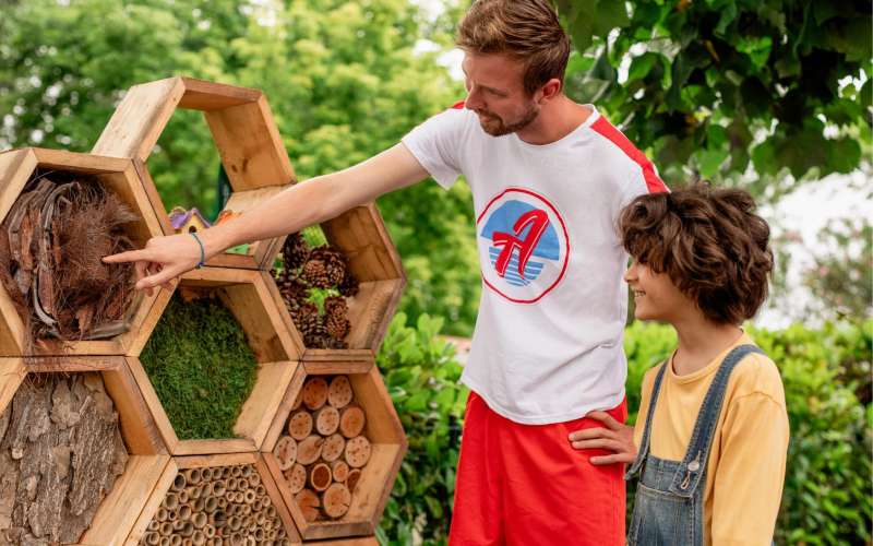 eco friendly animation lake garda camping