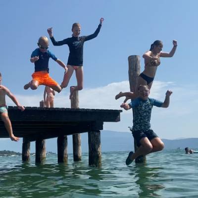 Fun at the jetty