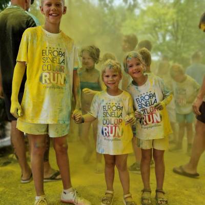 Color run op camping Europa Silvella!♡