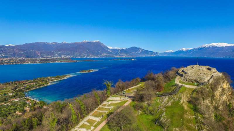 Camping Gardameer trektochtroutes