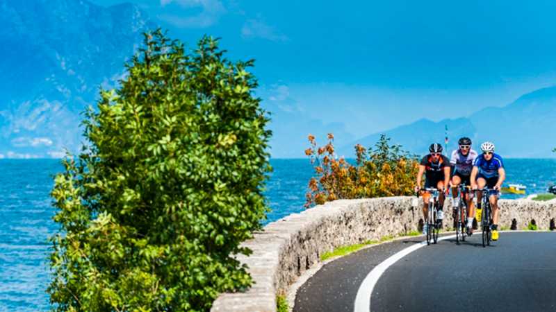 Camping Lake Garda road bike tours